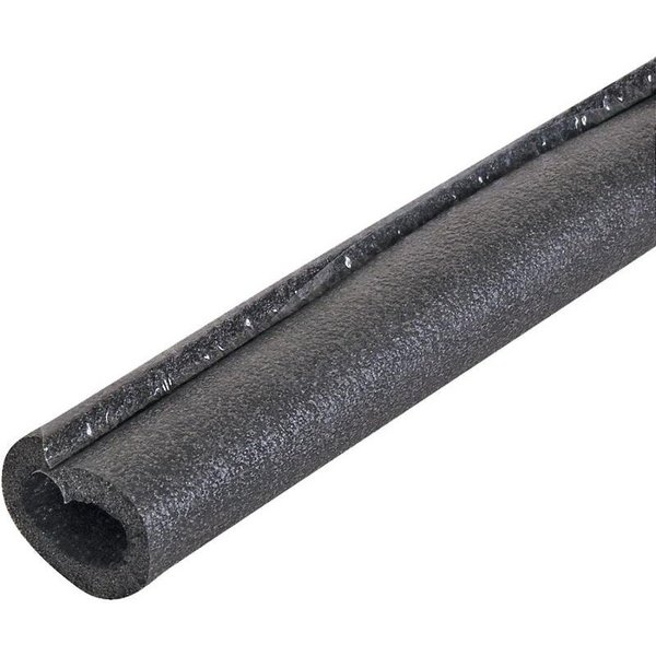 Quick R 0 Pipe Insulation, 5 ft L, Polyethylene 5812
